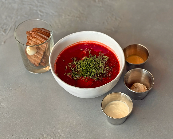 Борщ с говядиной